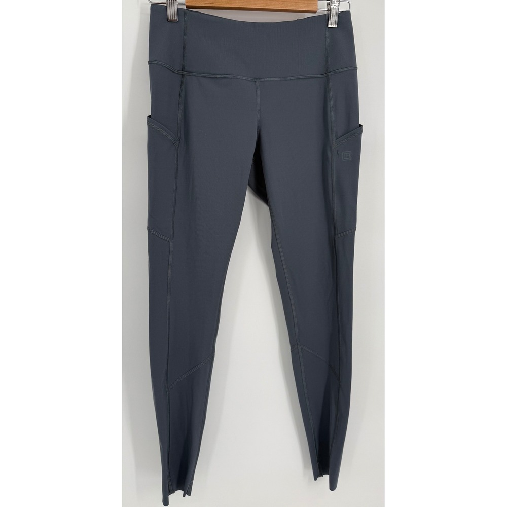 5.11 Tactical‎ PT-R Physical Training Ready Leggings Womens Gray Pockets Sz M